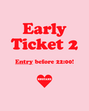 Entry (before 22:00) Ticket ❤️ 20€