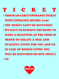 Early Entry Ticket 06.06.26 ❤️