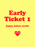 Entry (before 21:00) Ticket ❤️ 15€